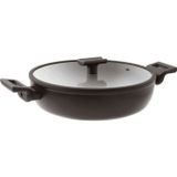 Sambonet Non-Stick Kapaklı 28 cm Sığ Tencere