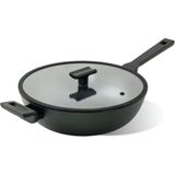 Sambonet Wok Kızartma Tavası 30 cm Tıtan Pro Green - yok - Yeşil