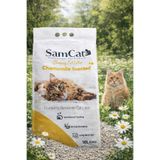 Samcat Papatya kokulu topaklanan tozsuz kedi kumu 10 LT (8,5 KG)