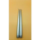 Şamdan Mumu 25 cm 2'li Gümüş