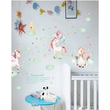 Samelia Çocuk Odası Duvar Dekorasyonu ,yapışkanlı Dekor Duvar Sticker (60X90) - Kahverengi