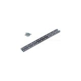 Samet 17 mm x 34,2 cm Bilyalı Çekmece Ray 1,7 cm Genişlik ile Mobilya Hırdavatı İçin Uygun