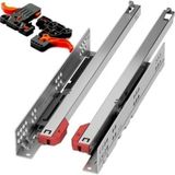 Samet 450 mm Ultimade Slide Frenli Kısmi Açılım Tandem Çekmece Rayı