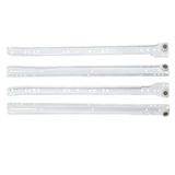 Samet Klasik Beyaz 45 cm Çekmece Rayı