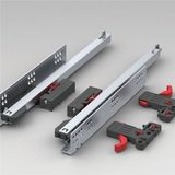 Samet Push Open 40 cm Tam Açılım Ray