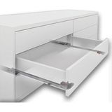 Samet Push Open 45 cm Tam Açılım Ray