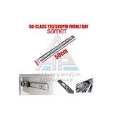 SAMET SO Class 46 mm Tam Açılım Frenli 50 cm Teleskopik Çekmece Rayı Takımı