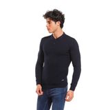 Samir Polo Yaka Slim Fit Erkek Kazak Fm23W06Qc, Lacivert, M
