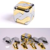 samisoler Yetişkinler için Metal Yapboz Stres Oyuncakları, Havalı Eşyalar Aletleri 3D Metal Yapboz Küp Zeka Tanıtıcı Oyuncak, Çocuklar Gençler için