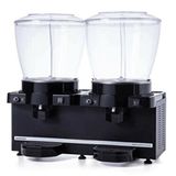 Samixir Siyah 22+22 lt Panaromik Analog Fıskiyeli Twin Soğuk İçecek Dispenseri