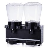 Samixir Siyah 22+22 lt Panaromik Analog Karıştırıcılı Twin Soğuk İçecek Dispenseri