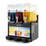 Samixir Slush Triple Allure Granita Siyah 12+12+12 lt Meyve Suyu Dispenseri