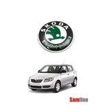 Samline Amblem Ön Panjur Logosu Skoda Fabıa MK2 (2008-2009-2010) Skoda Amblemi Arması