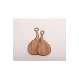 Sammwood Ikili Ahşap Dekoratif Kesme Tahtası 35x45 cm