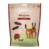 Sammy's Hundesnacks Su manda sosisi 240 g, köpek ödül maması | %75,6 taze manda, tek hayvan proteini, tahılsız formül, havada kurutulmuş, yetişkin köpekler için
