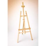 Samor Sanat Ayarlanabilir Ahşap Premium Seri Şövale 172 cm Profesyonel Kullanım