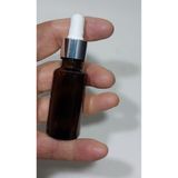 Sampex 20 Cc Cam Damlalıklı Amber Şişe [20 Cc=20Ml X 10 Adet] / Ecza Şişesi/Dropper Şişe 8697431700412