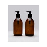 Sampex 250ml Amber Cam Sıvı Sabunluk ( 2 Adet )