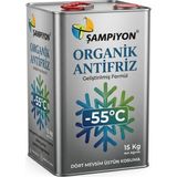 Şampiyon Organik Antifriz -55°c 15 kg Teneke