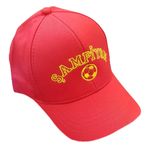 Şampiyon Taraftar 6-12 Yaş çocuk Garson Beden Kep Şapka (kırmızı1)