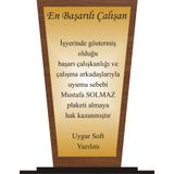 Şampiyonluk Plaketi, 3mm Mdf Üzerine Aynalı Gold levha üzerine