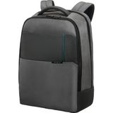 Samsonite 14.1" Qibyte Notebook Sırt Çantası Antrasit Polyester Malzeme ile Koruma Sağlar 16N-09-004
