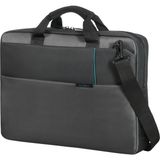 Samsonite 16N-09-003 17.3" Qibyte Notebook Çantası Antrasit Plastik Malzeme ile Koruma Sağlayan - Gri