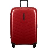 Samsonite Attrix - Spinner L, Çanta, 75 Cm, 97 L, Kırmızı (Kırmızı) - Siyah