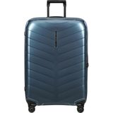 Samsonite Attrix - Spinner L, Çanta, 75 Cm, 97 L, Mavi (Çelik Mavisi) - Siyah