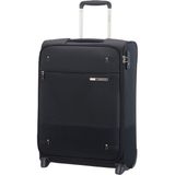 Samsonite Base Boost - El Bagajı Çantası 55 x 40 x 20 Cm, 2 Tekerlekli, Ryanair ve Easyjet Dahil Çoğu Havayoluna Uygun Yumuşak Bagaj Kabin Çantası, Tsa Kilidi, Hafif, 41 L, Siyah (Siyah)