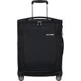 Samsonite D'lite - 4 Tekerlekli Körüklü Kabin Boy Valiz 55CM - Siyah