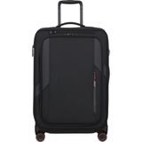 Samsonite Glazed - Spinner Siyah 67/24 Körüklü Orta Boy Valiz