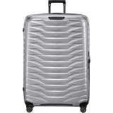 Samsonite Gri Spinner Proxis 4 Tekerlekli 86 cm Büyük Boy Valiz - Gümüş