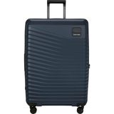 Samsonite Intuo - Spinner L, Genişletilebilir Çanta, 75 Cm, 105/115 L, Mavi (Mavi Geceler) - Siyah