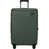 Samsonite Intuo - Spinner M, Genişletilebilir Çanta, 69 Cm, 79/87 L, Yeşil (Zeytin Yeşili) - Siyah
