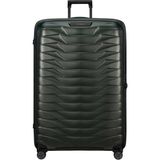 Samsonite Koyu Yeşil Spinner Proxis 4 Tekerlekli 86 cm Büyük Boy Valiz - Siyah