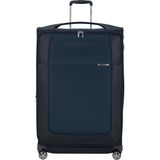 Samsonite Lacivert D'lite - 4 Tekerlekli Körüklü Jumbo Boy Valiz 83cm - Mavi