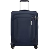 Samsonite Lacivert Respark-Spinner - Körüklü 55/20 Kabin Boy Valiz - Mavi