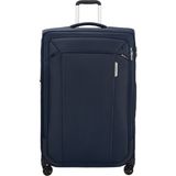 Samsonite Lacivert Spinner Respark - Körüklü 4 Tekerlekli 82 cm Büyük Boy Valiz - Mavi