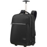 Samsonite Litepoint - Tekerlekli Dizüstü Bilgisayar Çantası 17,3" (48 Cm), Akıllı Işlevlere Sahip, Pratik Iç Bölüm, Iş Arabası - 30L - Siyah (Siyah)