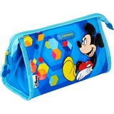 Samsonite Mickey Mouse Çok Amaçlı Çocuk Çantası - Disney Lisanslı Kalem Kutusu ve Kişisel Çanta- Mavi
