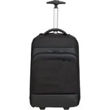 Samsonite Mysight - Dizüstü Bilgisayar Sırt Çantası, 2 Tekerlekli (48 Cm - 25,5 L), Siyah (Siyah)