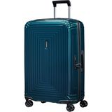 Samsonite Neopulse - Spinner M, Çanta, 69 Cm, 74 L, Mavi (Metalik Mavi) - Siyah