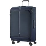 Samsonite Popsoda - Spinner L Genişletilebilir Valiz, 78 Cm, 105/112,5 L, Mavi (Koyu Mavi) - Siyah