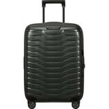 Samsonite Proxis Spinner Koyu Yeşil - 55/20 Körüklü Kabin Boy Valiz - Siyah