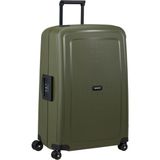 Samsonite S'cure - Döndürücü L, Çanta, L 75 Cm, 102 L, Yeşil (Zeytin) - Siyah