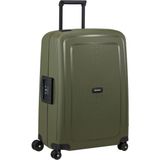Samsonite S'cure - Spinner M, Çanta, M (69 Cm), 79 L, Yeşil (Zeytin) - Siyah