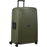 Samsonite S'cure - Spinner Xl, Çanta, Xl (81 Cm), 138 L, Yeşil (Zeytin) - Siyah