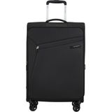 Samsonite Siyah Çekçekli Kumaş Valiz Lıtebeam-Spınner 66/24 Exp