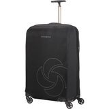 Samsonite Siyah Global Valiz Kılıfı M Kabin Boy Tekli Polyester Malzeme ile Dayanıklı Koruma